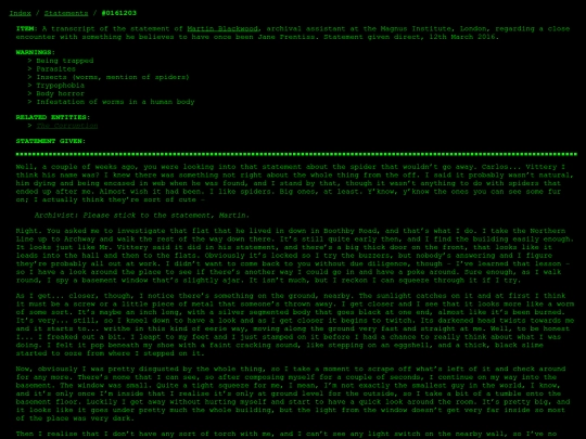shrines/tma/statements/0161203 screenshot