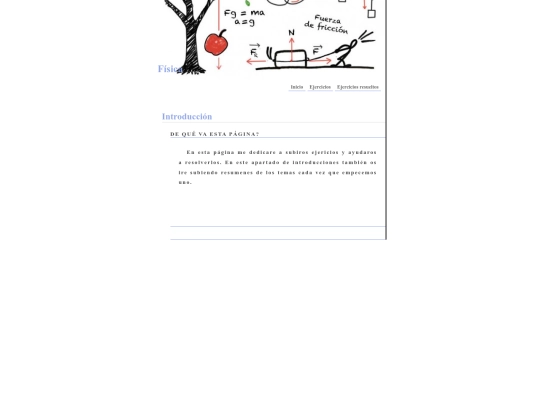 PaginaTIC/Fisica screenshot