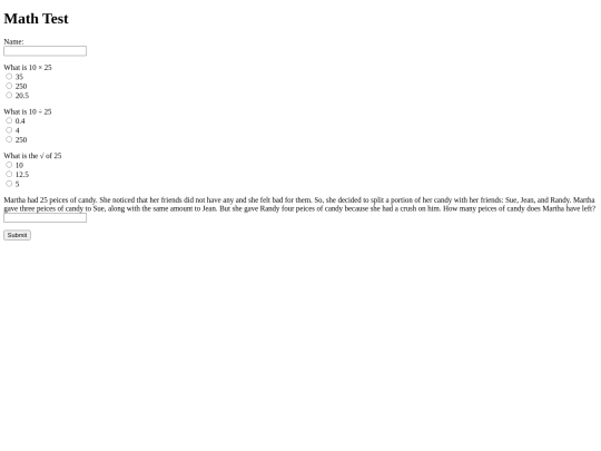 Documents/mathtest-form screenshot