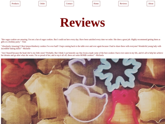 finalproject/reviewpg screenshot