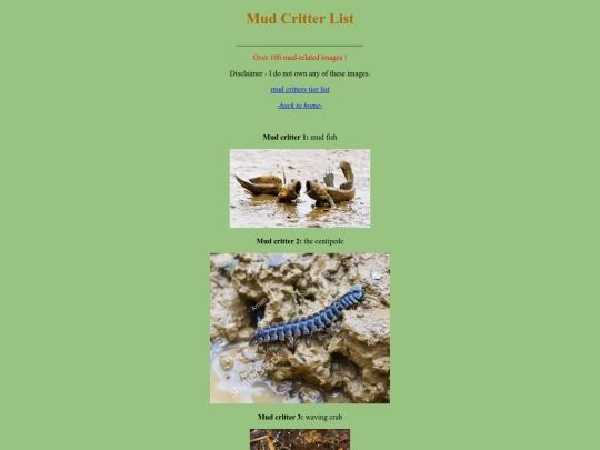 mudcritters screenshot