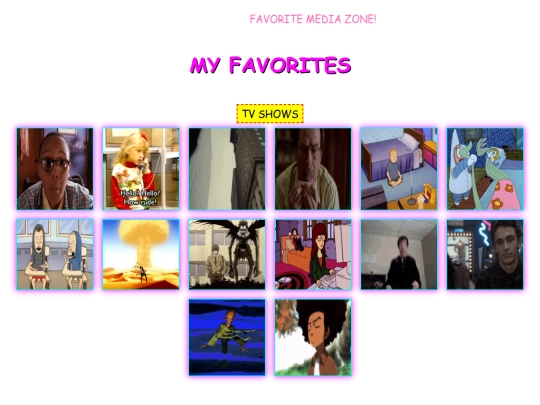 favorites/favorites screenshot