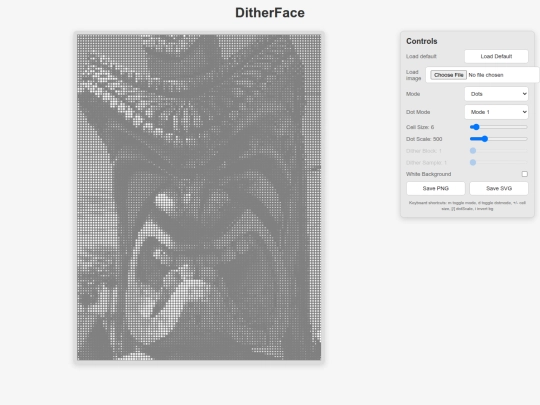 ditherface screenshot