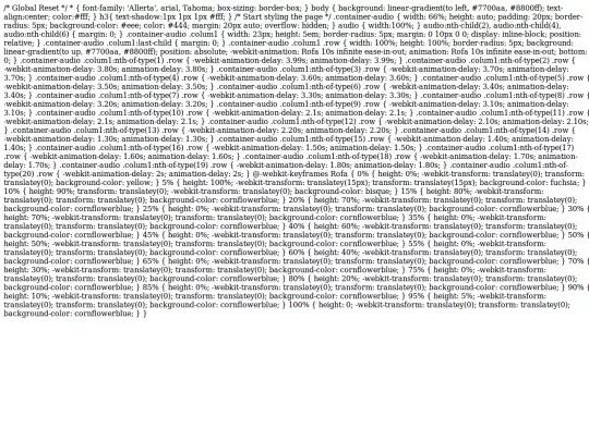 media-player/css screenshot