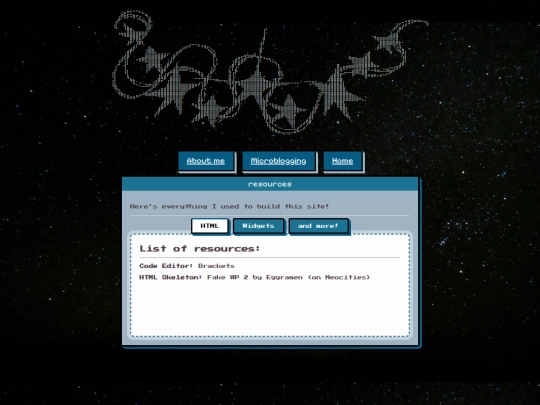 resources screenshot