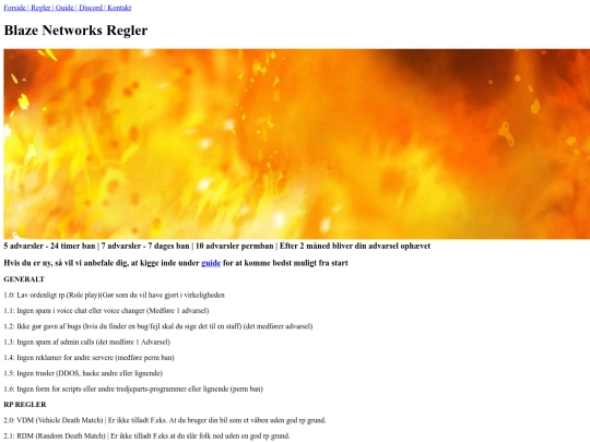 rules screenshot