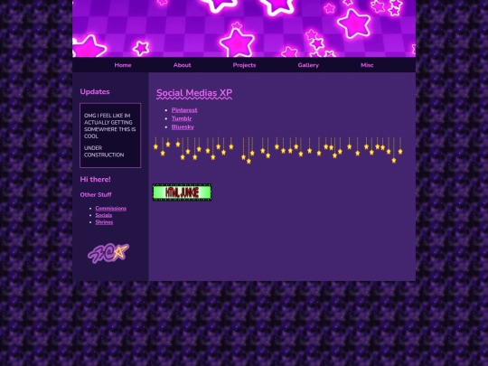 links screenshot