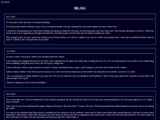$/Blog/blogentries screenshot