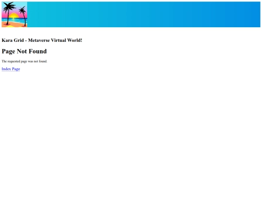 not_found screenshot