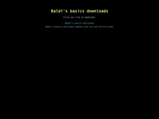baldi screenshot
