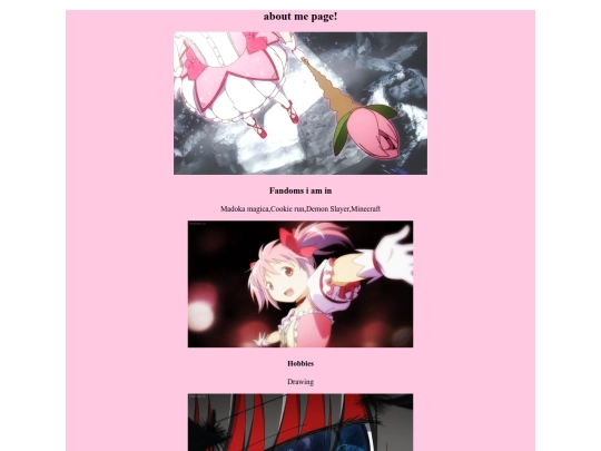 aboutme screenshot