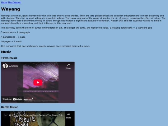 outcast/wayang screenshot