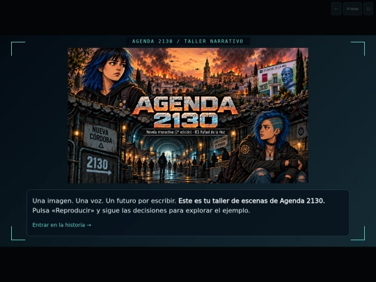 Agenda2130_Editor Escenas V2/reproducir screenshot