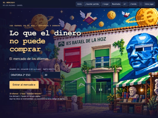 Oratoria varios/Oratoria - Dilemas Dinero Sandel screenshot