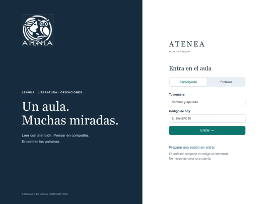 atenea screenshot