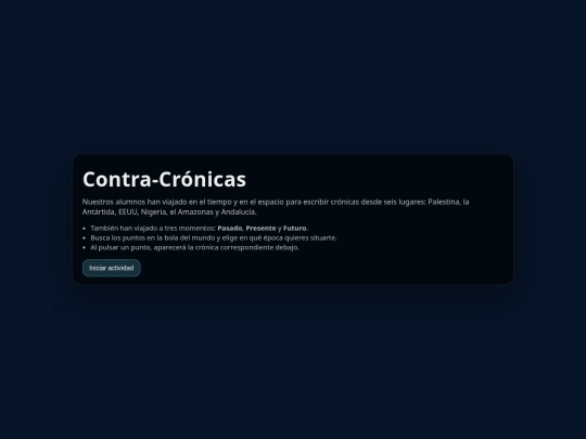 cronicas screenshot