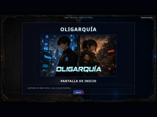 oligarquia/oligarquía pantalla dividida screenshot