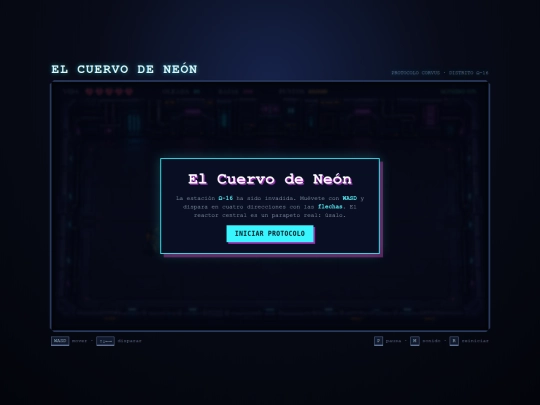 prueba cuervo neon sprites 2 screenshot