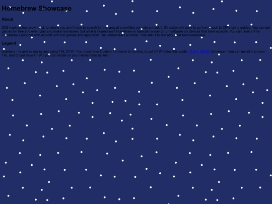 homebrew screenshot