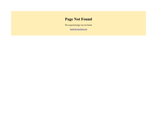 not_found screenshot