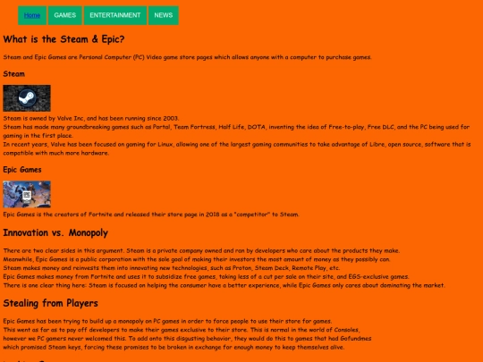pages/entertainment/steam_epic screenshot