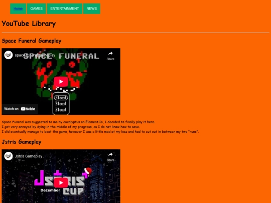 pages/entertainment/youtube screenshot