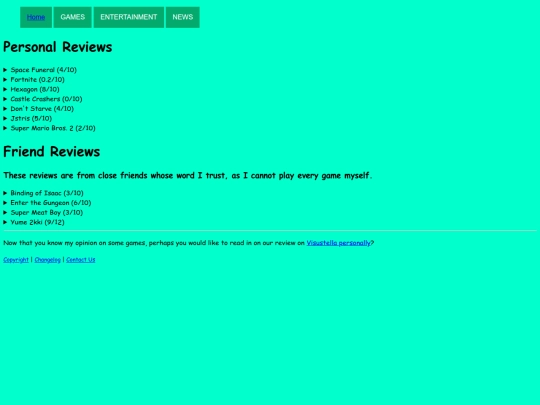 pages/games/game_reviews screenshot