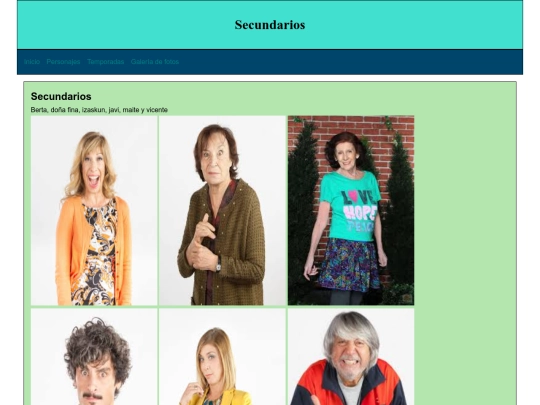 secundarios screenshot
