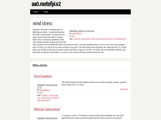 tag/self-assessment screenshot