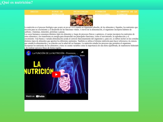 Proyecto-nutrición/Principal screenshot
