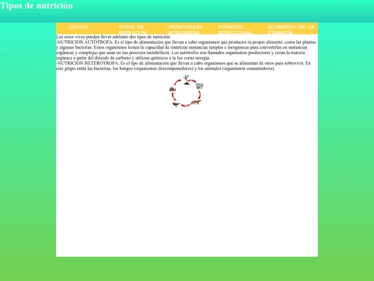 Proyecto-nutrición/Tipos screenshot