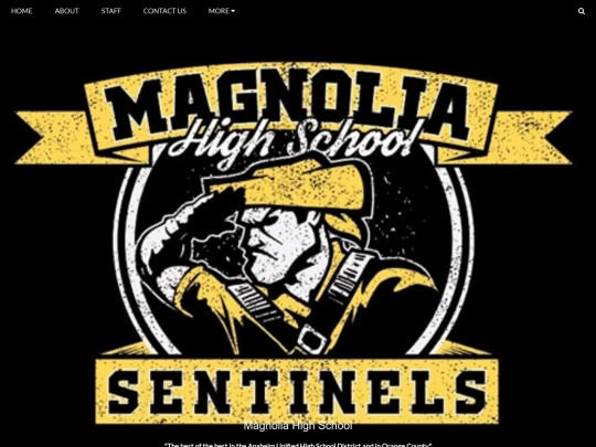 MHSWebsite screenshot