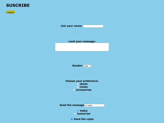suscribe screenshot