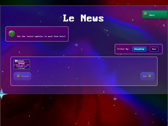 news screenshot