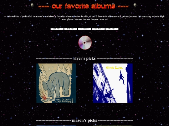 albums screenshot
