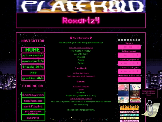 my_interests screenshot