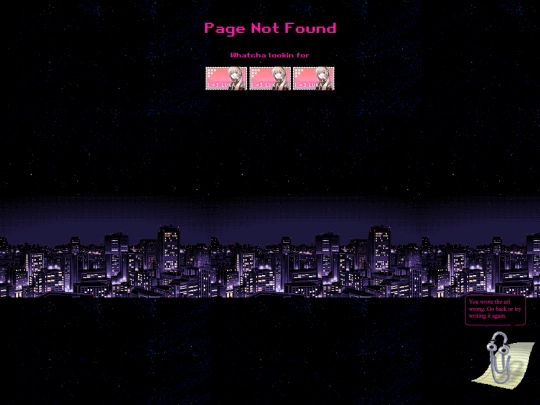 not_found screenshot