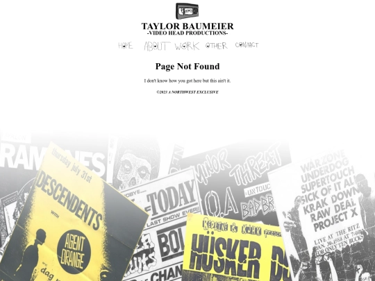 not_found screenshot