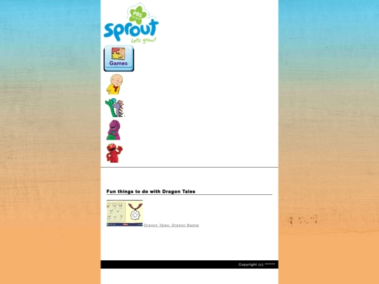 sproutonline2008/Dragontales screenshot