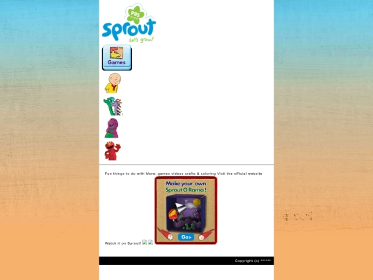 sproutonline2008 screenshot