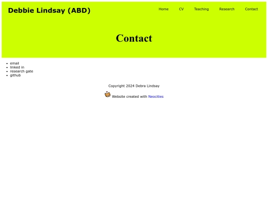 contact screenshot