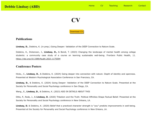 cv screenshot