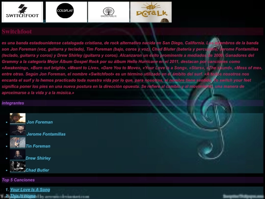 bandas screenshot