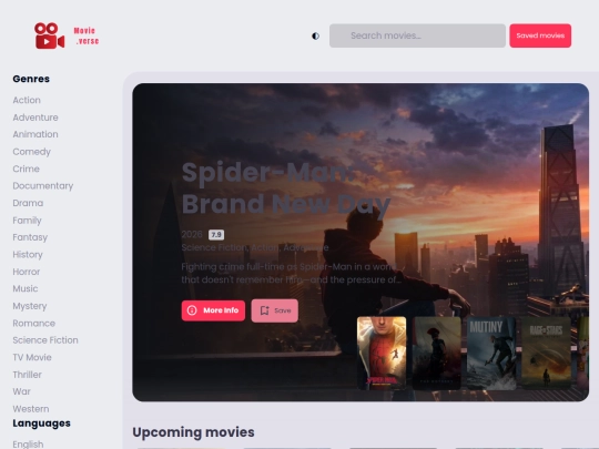 MovieVerse screenshot