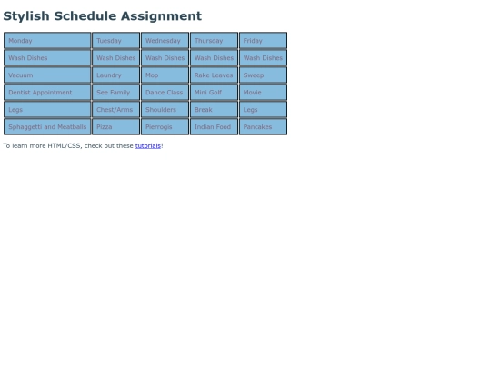 StylishSchedule screenshot