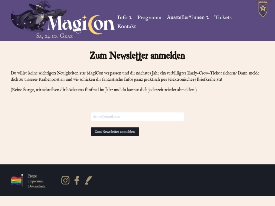 newsletter screenshot
