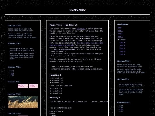 OverValley screenshot