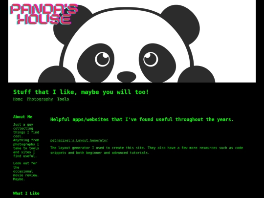 tools screenshot