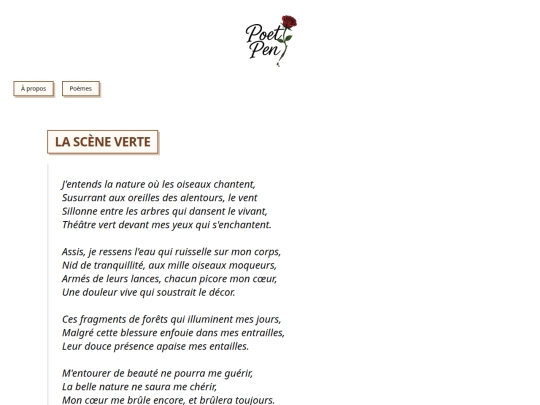poems/scene-verte screenshot