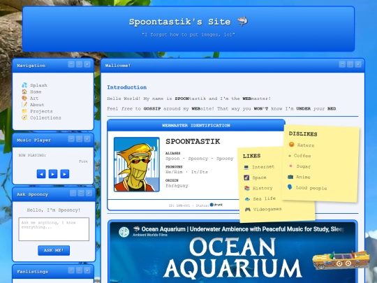 homepage screenshot